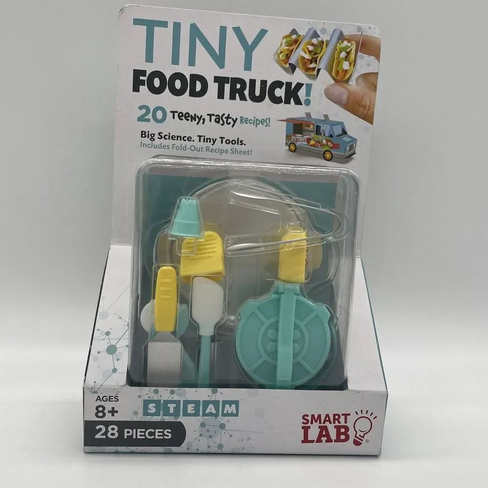 Smart‎ Lab STEAM Tiny Food Truck Big Science Tiny Tools 20 Recipes NEW Sealed